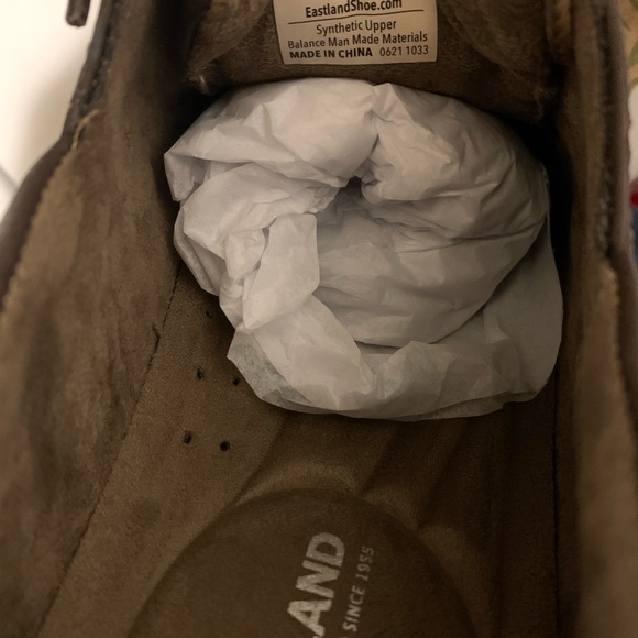 Men’s 11 EASTLAND JED  brown New with Box - Picture 3 of 9